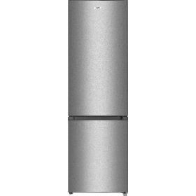   Gorenje RK4181PS4 alulfagyasztós kombi hűtő, 200/77 liter, A+ energiaosztály, ezüst,186,9 cm magas