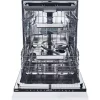 Haier XS 6B0S3FSB teljesen integrált mosogatógép, 16 teríték, energiaosztály B, 10 program, AI programok, Inverter motor, Automatikus ajtó