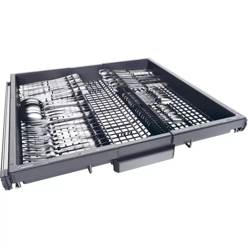 Haier XS 6B0S3FSB teljesen integrált mosogatógép, 16 teríték, energiaosztály B, 10 program, AI programok, Inverter motor, Automatikus ajtó