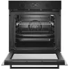 Candy CA6NP5B3YTB beépíthető sütő, fekete, 78 liter, pirolitikus,Airfry funkció, Smart View okos digitális kijelző