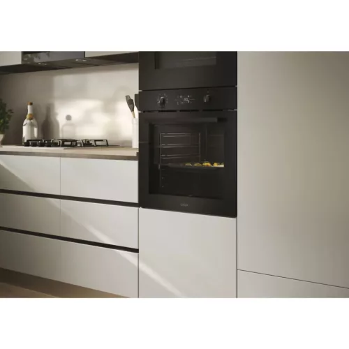 Candy CA6NP5B3YTB beépíthető sütő, fekete, 78 liter, pirolitikus,Airfry funkció, Smart View okos digitális kijelző
