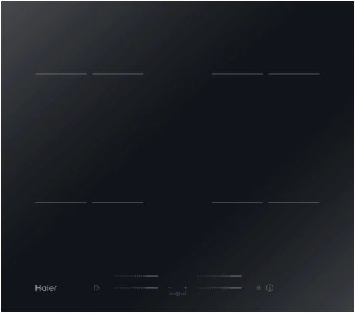 Haier HAISJ64MC Series 2 indukciós főzőlap, 4 zóna, fekete szín, főzőlap anyaga: kerámia felület, M x M x S (mm): 590x520x60
