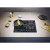 HAIER HAVG5D4TB Beépíthető gáz főzőlap 65cm, 3+1 wok égő, fekete, öntöttvas rács, "Diamond" konfiguráció