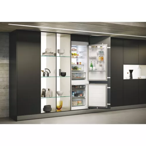 Haier HBW7518C Beépíthető alulfagyasztós hűtő, 2 ajtós, világítás LED, energiaosztály C, 268 L, Daylight LED világítás, WiFi kapcsolat - hOn app