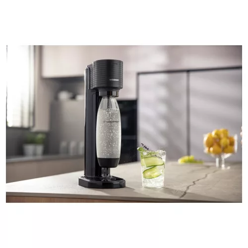 SM GAIA Black CQC SodaStream szódagép 