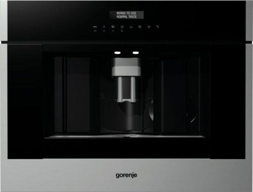 Gorenje CMA9200UX Beépíthető kávéfőző, LCD kijelző, 1,8 literes víztartály, nyomógombos vezerlés