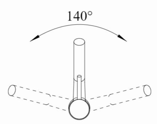 BLANCO ANTAS-S kihúzható fejes Silgranit csaptelep, króm, fehér