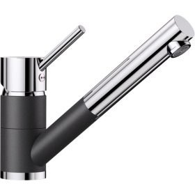   BLANCO ANTAS-S csaptelep kihúzható fejjel, antracit/króm, magas nyomású