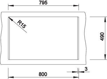 BLANCO DALAGO 8 antracit exc.