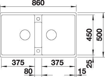 BLANCO ZIA 9 kávé exc.nélk.
