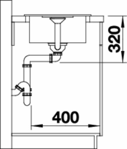 BLANCO FAVOS Mini Silgranit mosogatótálca, antracit - több színváltozat!