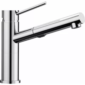   BLANCO ALTA-S Compact Vario magas nyomású csaptelep kihúzható fejjel, zuhanyváltóval, króm