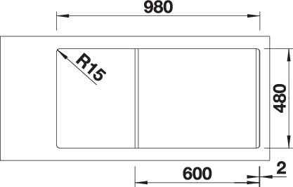 BLANCO SONA 6 S kávé exc.n, tart.