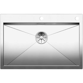   BLANCO ZEROX 700-IF/A mosogatótálca, selyemfényű rozsdamentes acél, excenterrel