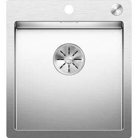   BLANCO CLARON 400 -IF/A mosogatótálca, selyemfényű rozsdamentes acél, excenterrel