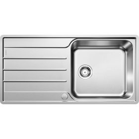   BLANCO LEMIS XL 6 S-IF rozsdamentes acél mosogatótálca, két furattal, dugókiemelővel