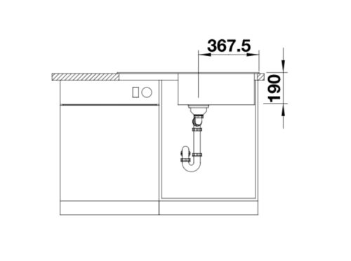 BLANCO LEGRA XL 6 S Silgranit mosogatótálca, fehér