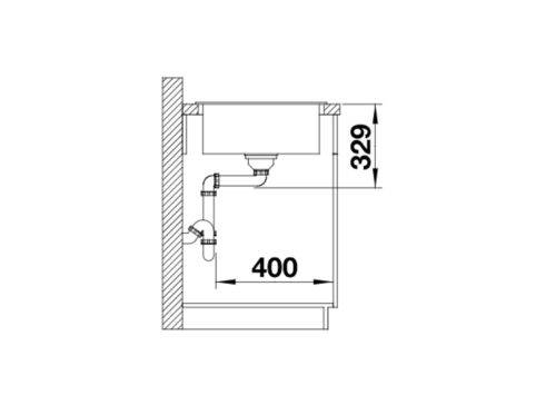 BLANCO LEGRA XL 6 S Silgranit mosogatótálca, fehér