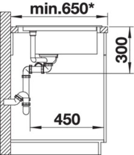 BLANCO DELTA II Silgranit mosogatótálca tartozékkal, fehér