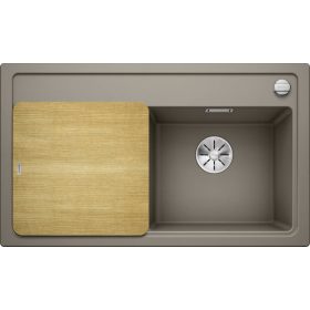   BLANCO ZENAR 45 S Silgranit mosogatótálca fa tartozékkal, excenterrel, jobb, tartufo
