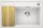 BLANCO ZENAR XL 6 S Compact Silgranit mosogatótálca fa tartozékkal, excenterrel, jobb, fehér