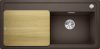 BLANCO ZENAR XL 6 S Silgranit mosogatótálca fa tartozékkal, excenterrel, jobb, kávé