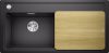BLANCO ZENAR XL 6 S Silgranit mosogatótálca fa tartozékkal, excenterrel, bal, antracit - több színváltozat!