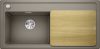 BLANCO ZENAR XL 6 S Silgranit mosogatótálca fa tartozékkal, excenterrel, bal, tartufo