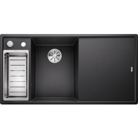   BLANCO AXIA III 6 S Silgranit mosogatótálca üveg tartozékkal, excenterrel, bal, antracit - több színváltozat!