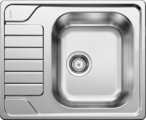 BLANCO DINAS 45 S MINI mosogatótálca, forgatható, fényezett rozsdamentes acél, csaplyuk nélkül, excenter nélkül
