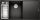 BLANCO AXIA III 6 S Silgranit mosogatótálca, balos medencével,  fekete, fa vágódeszkával, excenterrel