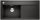 BLANCO ZENAR XL 6 S Silgranit mosogatótálca excenterrel, bal, fekete