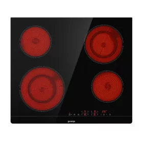   Gorenje ECT644BSC Beépíthető kerámia főzőlap,60cm, érintővezérlés, kétkörös zóna, időzítő, Stop&Go, melegen tartás, élcsiszolt,3 év garancia