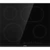 Gorenje ECT643BCSC Beépíthető kerámia főzőlap,60cm,csiszolt él, érintővezérlés,1-1 koncentrikusan és oválisan bővíthető zóna