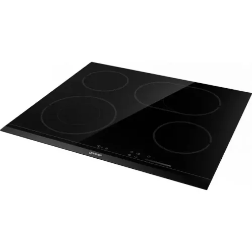 Gorenje ECS643BCSC Beépíthető kerámia főzőlap,1-1 koncentrikusan és oválisan bővíthető zóna, időzítő, csiszolt él, Stop&Go