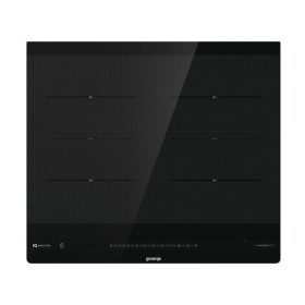   Gorenje IS646BG Beépíthető indukciós főzőlap,60cm, , Slider vezérlés, 4db AreaFlex összekapcsolható zóna, IQCook autamata program, TimeAssist 