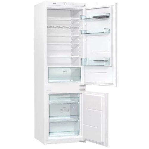 Gorenje RKI4182E1 Beépíthető kombinált alulfagyasztós hűtőszekrény, 189 l/71 l, 177 cm, FrostLess, gyorsfagyasztás