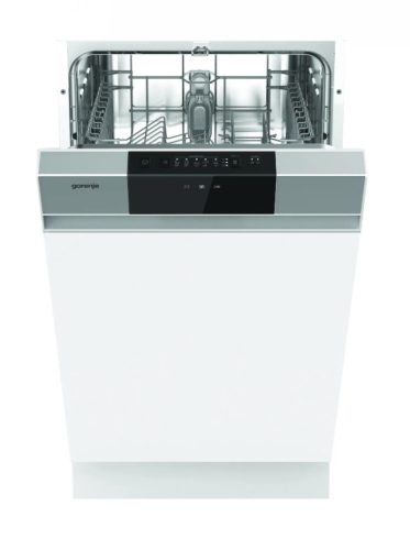 Gorenje GI62040X Beépíthető mosogatógép, külső vezérlőpaneles, 60 cm széles,kezelőpaneles, 13 teríték, 5 program, normál kosár, intenzív program, 47 dB(A),3 év garancia