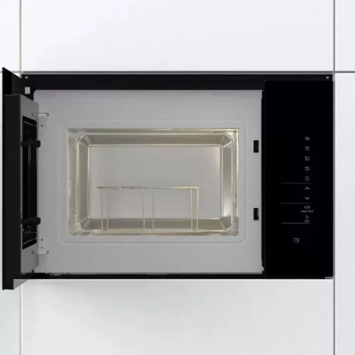 Gorenje BMI251SG3BG Beépíthető mikrohullámú sütő, fekete, 25 L, inverteres, grill funkció,inverteres,5 teljesítményfokozat, 15 program, AquaClean, 3 év garancia
