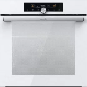   Gorenje BOS6747A01WG Beépíthető sütő, fehér üveg, 77 l, ExtraSteam gőzfunkció, katalitikus hátfal, érintővezérlés, teleszkópos sütősín, 3 év garancia