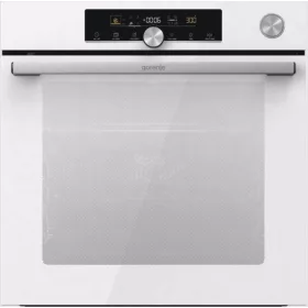   Gorenje BPSA6747A08WG Beépíthető sütő, 77 l, SteamAssist, pirolitikus tisztítás, érintővezérlés, húshőmérő, teleszkópos sütősín, 3 év garancia