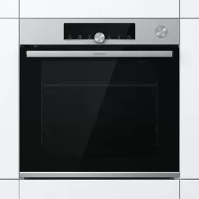   Gorenje BPSA6747A08XWI Beépíthető sütő, 77 l, SteamAssist, Wi-Fi, pirolitikus tisztítás, húshőmérő, érintővezérlés, teleszkópos sütősín, 3 év garancia