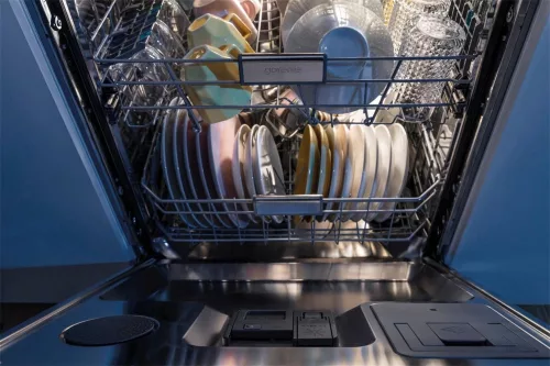 Gorenje GV663D60 Beépíthető mosogatógép, teljesen integrált, 60 cm széles,16 teríték, TotalDry, 8 program, evőeszköztartó tálca, SpeedWash, Higiénia program, 44dB(A),3 év garancia