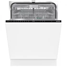   Gorenje GV663C60 Beépíthető mosogatógép, teljesen integrált, 60 cm széles,16 teríték, 3 kosár, inverteres, TotalDry, Higiénia program, Speedwash, 44 dB(A),3 év garancia