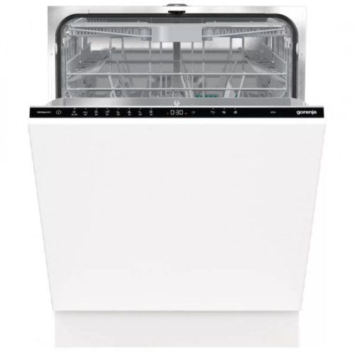 Gorenje GV663C60 Beépíthető mosogatógép, teljesen integrált, 60 cm széles,16 teríték, 3 kosár, inverteres, TotalDry, Higiénia program, Speedwash, 44 dB(A),3 év garancia