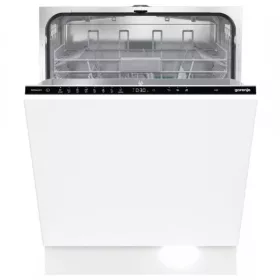   Gorenje GV672C61 Beépíthető mosogatógép, teljesen integrált, 60 cm széles,  14 teríték, 2 kosár, inverteres, TotalDry, Higiénia program, Speedwash, Wi-Fi, 42 dB(A),3 év garancia