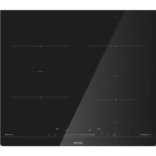 Gorenje ISC645BSC beépíthető indukciós főzőlap, 60cm, Slider vezérlés, 2 db AreaFlex összekapcsolható zóna, EggTimer, TimeAssist (3 év garancia)