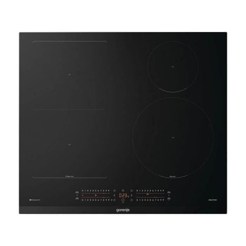 Gorenje GI6432BCWF beépíthető indukciós főzőlap, fekete, 60cm, Slider vezérlés, WIFI, BridgeArea, extra nagy zóna 23 cm, automata prog., Timer 