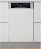 Whirlpool WSBC 3M27 X Beépíthető keskeny mosogatógép, 10 teríték, E energiaosztály, 6 program