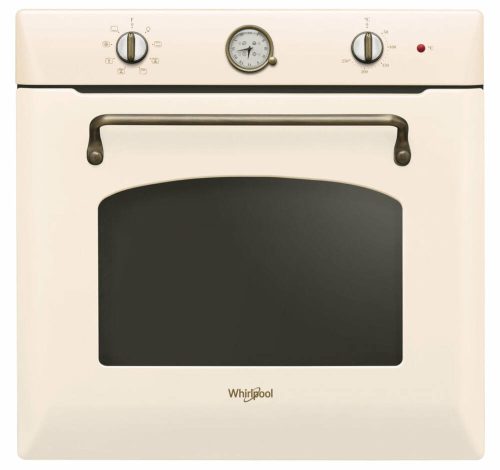 Whirlpool WTA C 8411 SC OW beépíthető rusztikus sütő, öreg fehér, 73L, 2450W grill, D energiaosztály, mechanikus időzítő